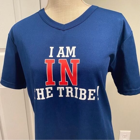 Cleveland Indians Baseball Jersey Shirt I am In The Tribe Player Martinez 41Sz S - Picture 1 of 6